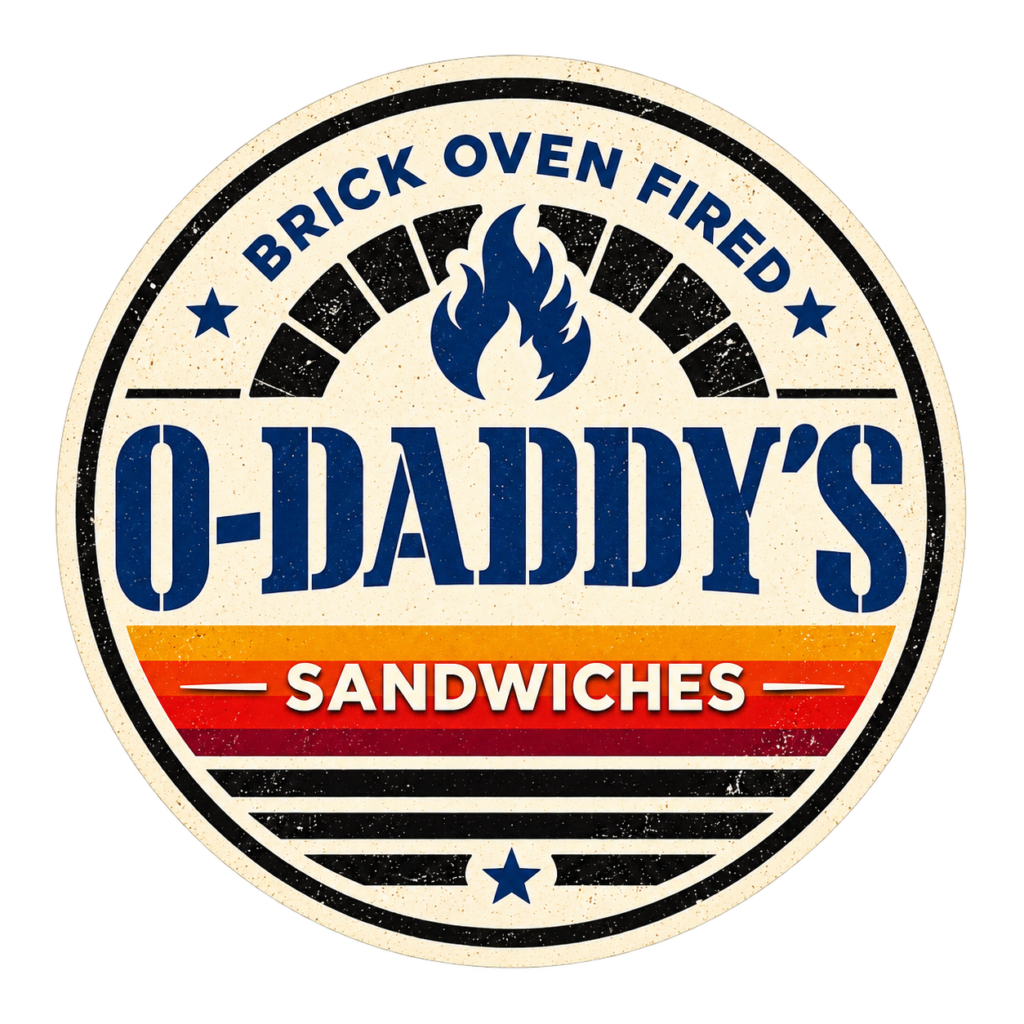Official LOGO | O-Daddy's Brick Oven Sandwiches